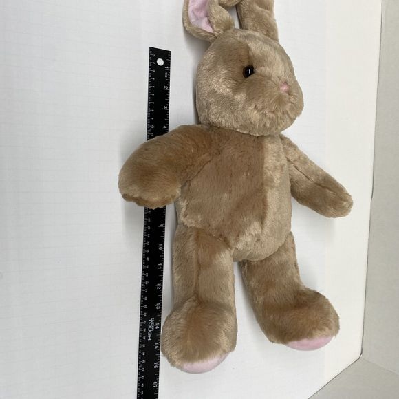 Build A Bear Bunny Rabbit Brown W/Pink Accents & Unicorn Hooded Top 15 inches - Picture 11 of 13